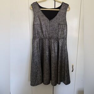 Metallic Gold and Black Torrid Dress Size 1